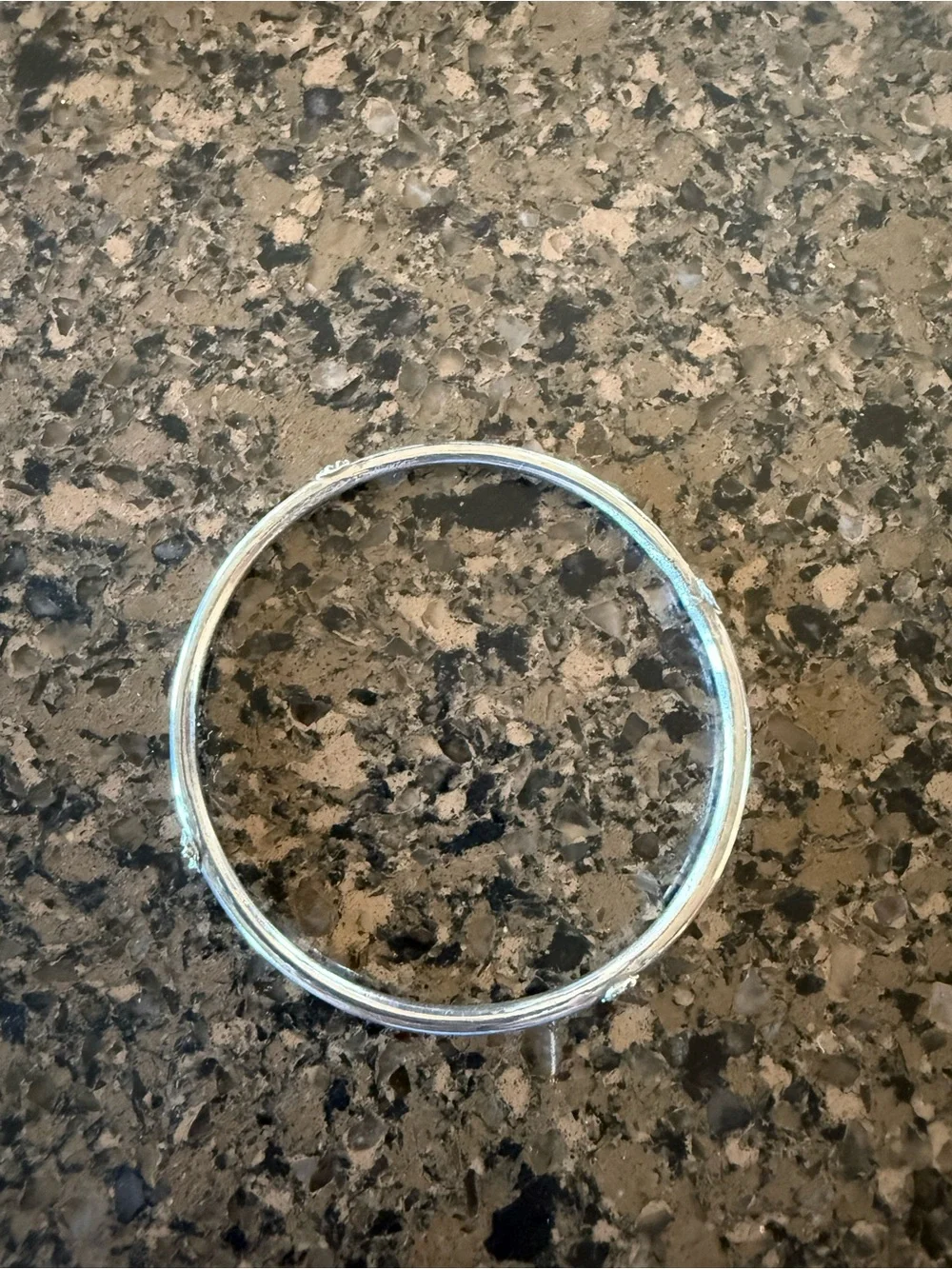 Simple Sterling Silver Bangle Bracelet